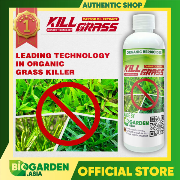KillGrass - The Ultimate Organic Herbicide from Castor Oil