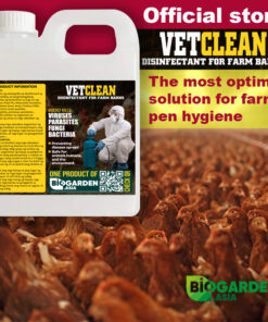 VetClean - Best Hygiene Solution for Livestock and Poultry Pens, Aquaculture Ponds, and Cages